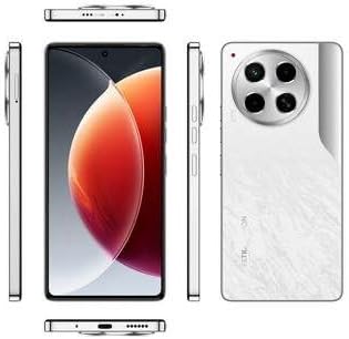 تكنو كامون 30 ، الجيل الخامس 5G لون ابيض (RAM 12+12GB، ذاكرة 512 GB